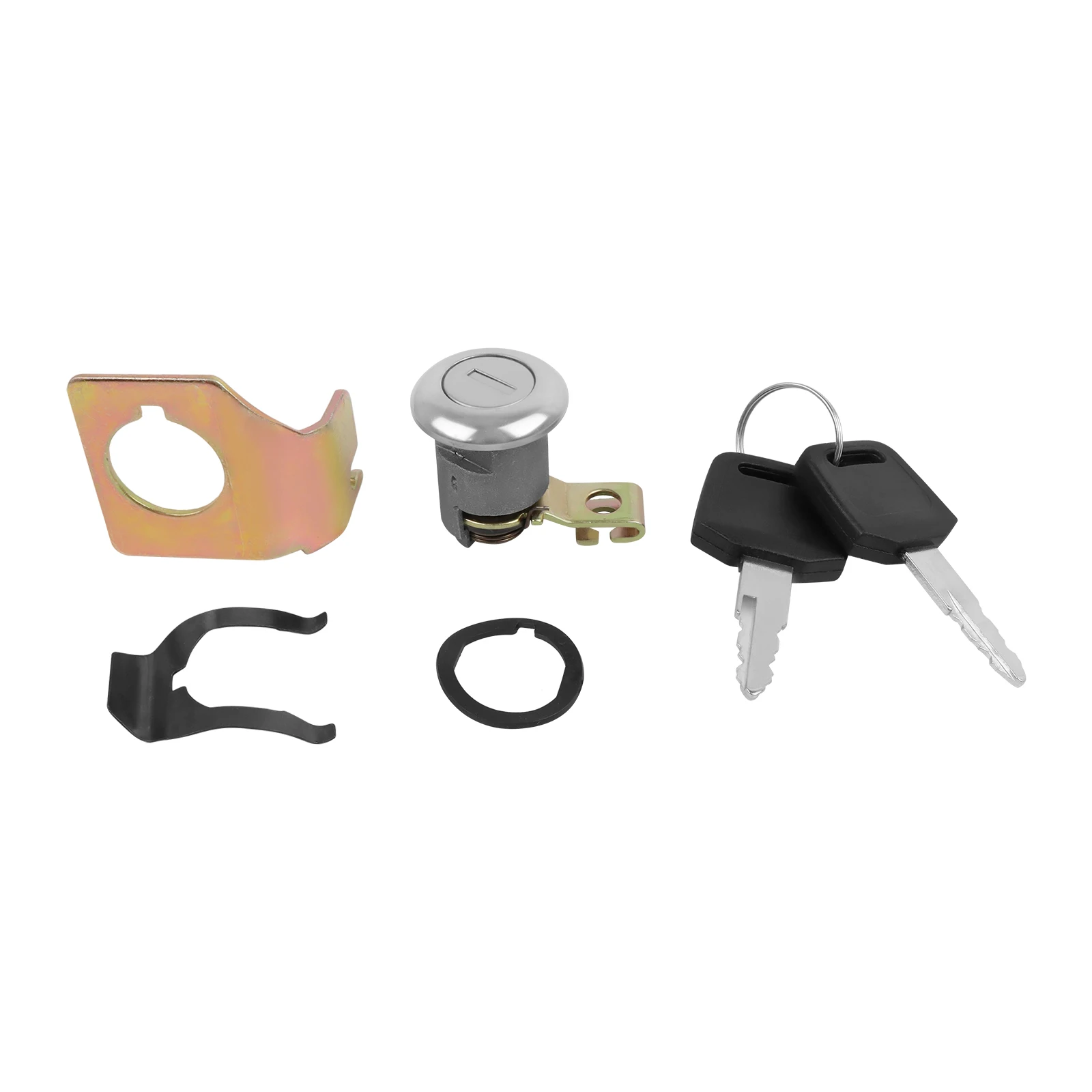 Motorcycle Switch Seat Cowl Lock With Key Kit For YAMAHA YZFR1 YZF R1 YZF-R1 R3 R125 R6 FZ6 FJR1300 2002- motorcycle seat lock