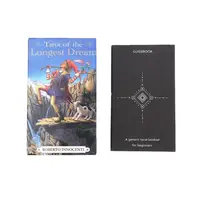 The Longest Dream Tarot Cards 78pcs Deck with Instruction Booklet, Ideal for
 Enthusiasts and Board Game Lovers 1