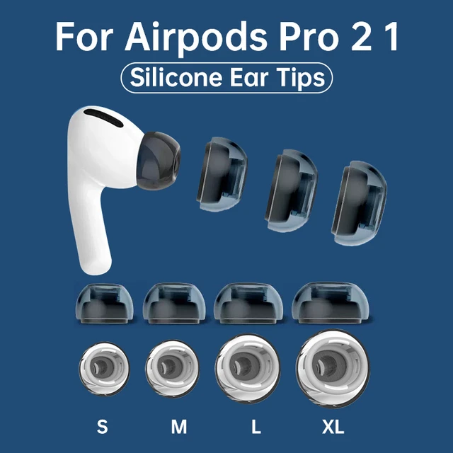 Almohadillas protectoras de silicona suave para Airpods Pro 2, accesorios  para auriculares, Gen 1/2 - AliExpress