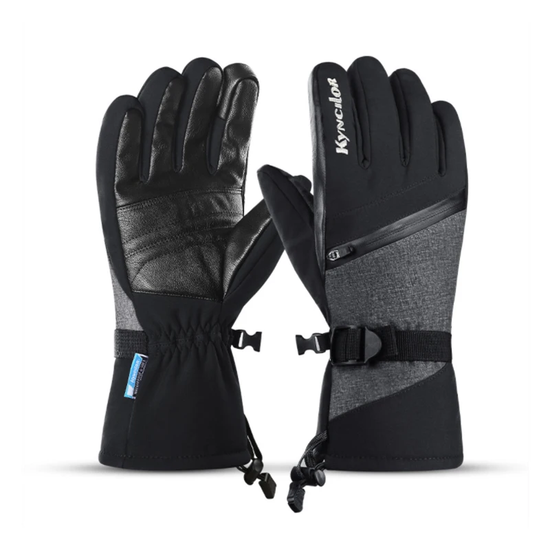 

Waterproof Snowboard Snow Warm Autumn And Winter Outdoor Sports Cycling Thick Cold Insulation Touch Screen Ski Gloves