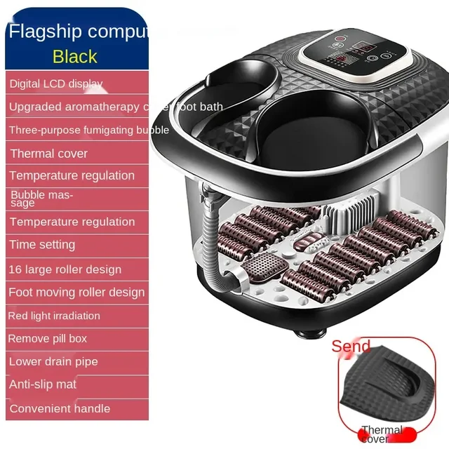 Massaggiatore automatico per pediluvio Sistema di idrogeno negativo Macchina SPA per pediluvio disintossicante ionico per la casa 5