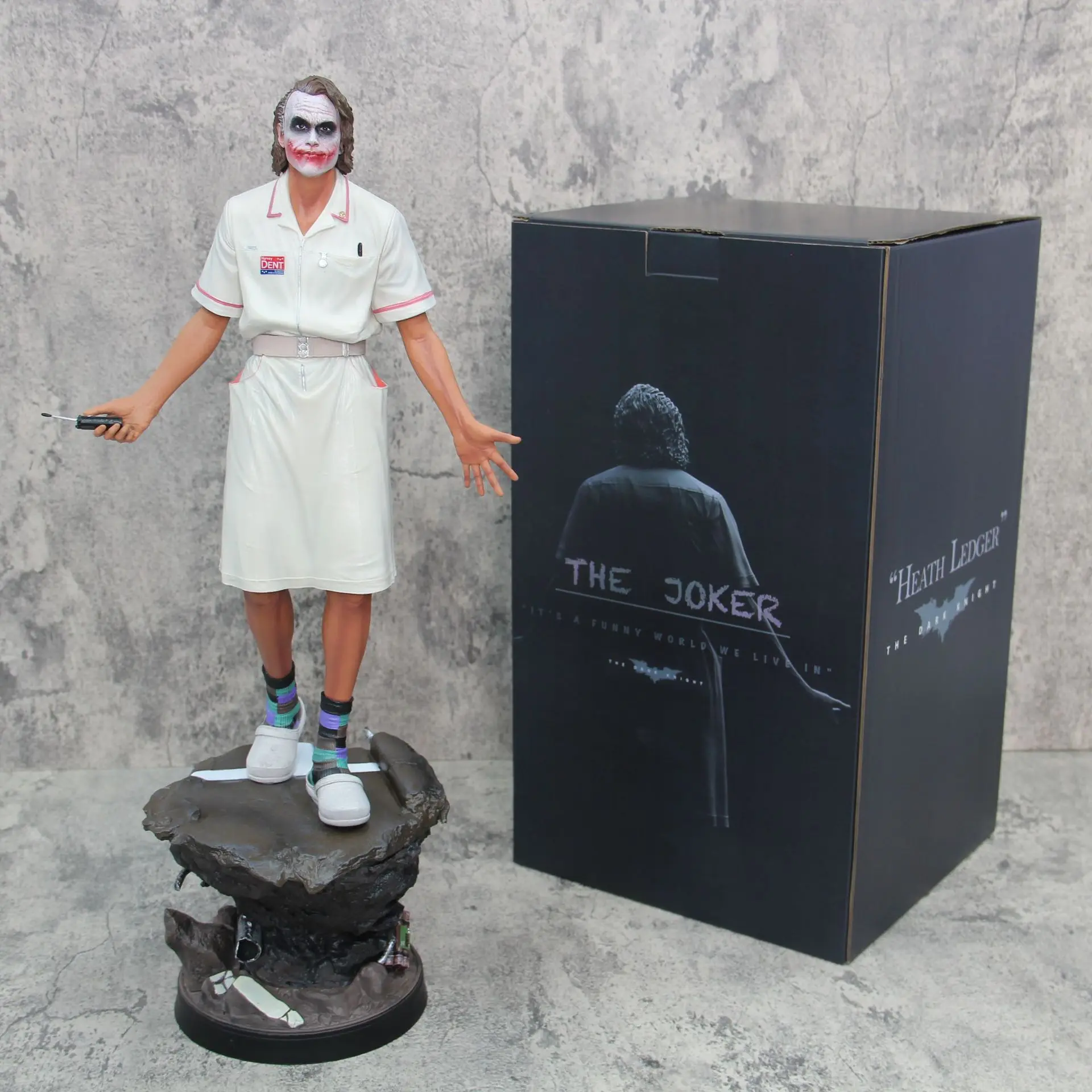 Heath元帳アクションフィギュアおもちゃ、ジョーカー、看護