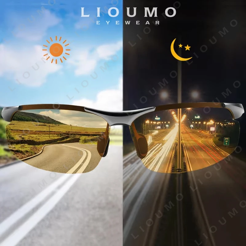 Occhiali Da Sole Polarizzati Fotocromatici In Alluminio E