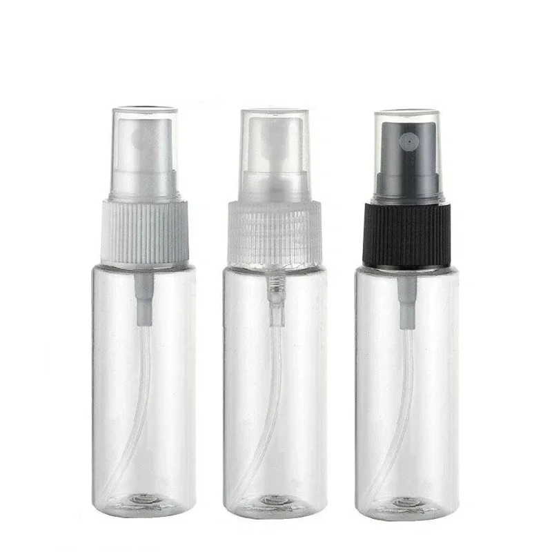 50PCS*40ML Spray Pump Bottle Clear Plastic Makeup Perfume Packing Fine Mist Atomizer Sample Parfum Refillable Cosmetic Container 4 pack 30ml spray bottles fine mist transparent empty plastic spray bottles refillable bottle perfume atomizer container for essential travel