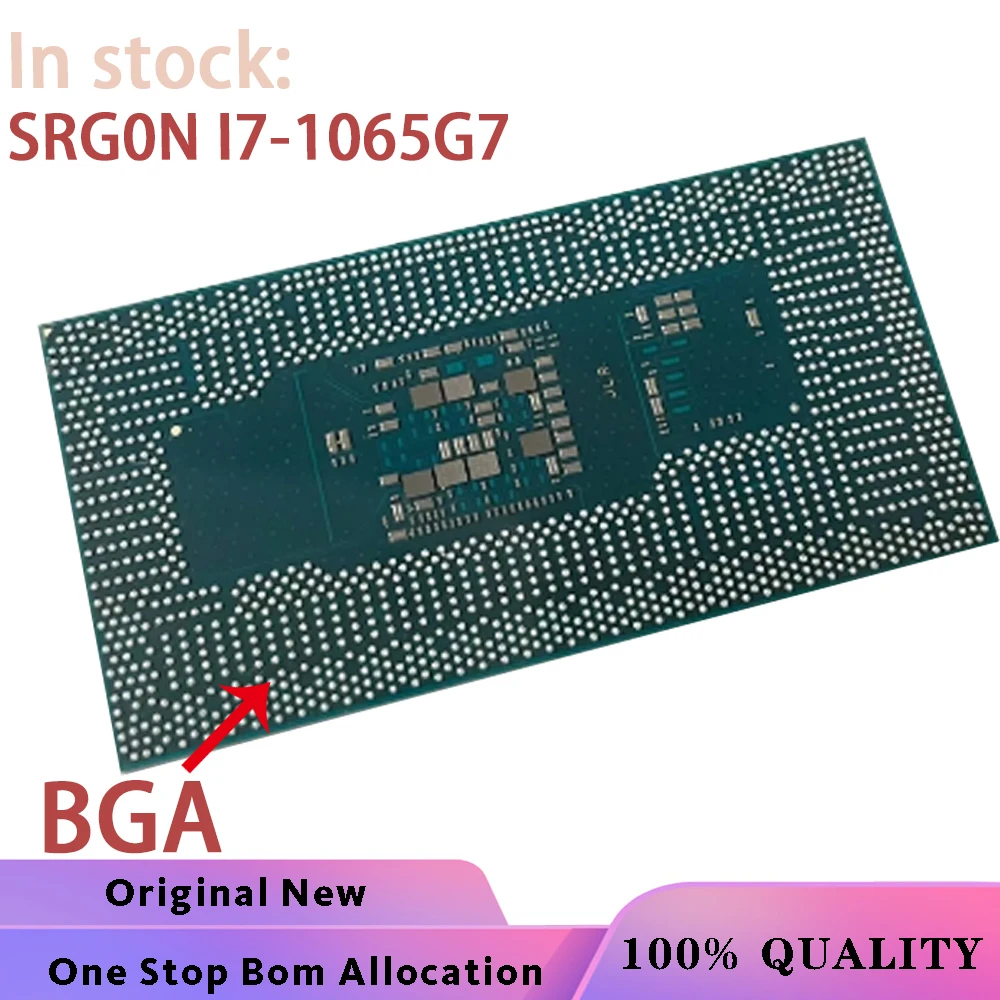 100% новый SRG0N I7-1065G7 SRGON I7 1065G7 BGA чипсет 100% новый SRG0N I7-1065G7 SRGON I7 1065G7 BGA чипсет
