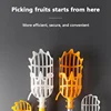 Picking Loquat Picking Bayberry Tool Garden Basket Fruit Picker Head Plastic Fruit Picking Tool High-altitude Fruit Picker 3