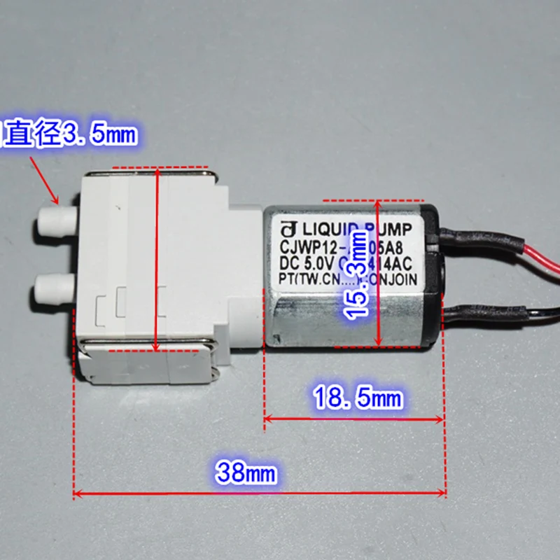 CJWP12 Micro 030 Diaphragm Water Pump DC 3V 3.7V 5V Small Mini Self-priming Suction Water Pump Liquid DIY Sweeping Robot