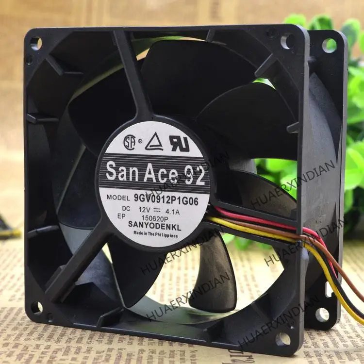 

New 9038 9cm 4.1A 9GC0912P1G06 Cooling Fan Assembly Kit