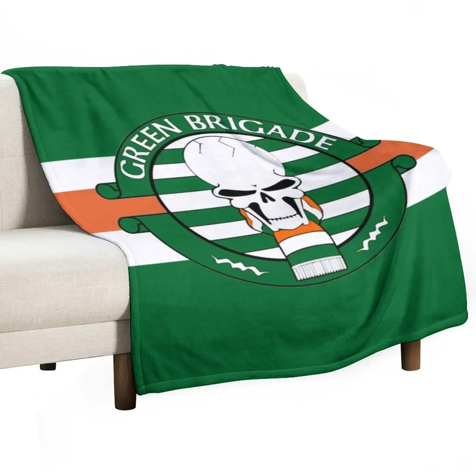 

Green Brigade Throw Blanket Luxury Thicken Soft Big Blankets