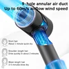 Showsee A18 High Speed Hair Dryer Negative Ionic Blow Dryer Brushless Motor for Fast Drying Low Noise Thermo-Control Hairdryer 4