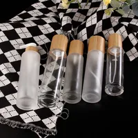Bouteille en verre dépoli transparent de grande capacité, bouteille de gratitude, vaporisateur cosmétique, emballage africain, 120 ml, 150ml 3