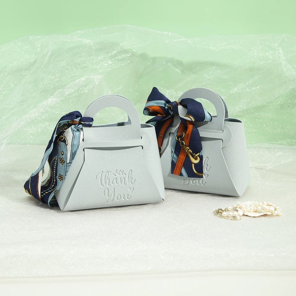 Hellblaue PU-Leder Schmucktasche Samt Flanell Baumwolle Mikrofaser Kordelzugbeutel Handgemachtes Geschenk Handtasche für Armband – Detail 6