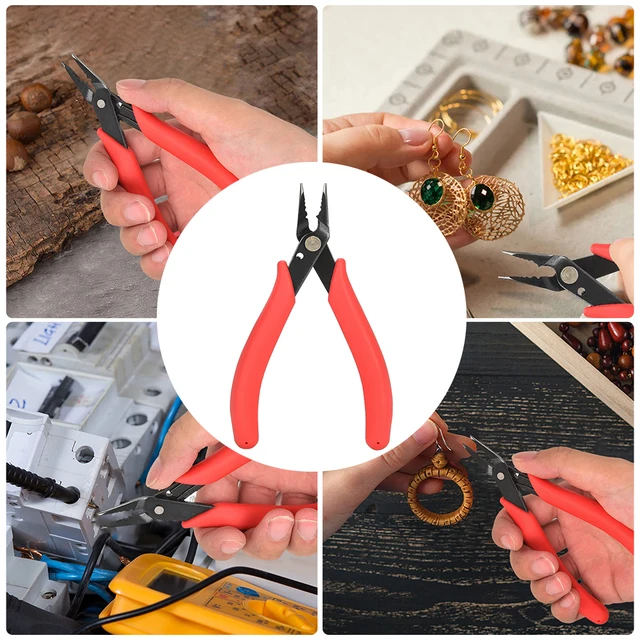 Nose Pliers Best Jewelry Crimping Tool DIY Carbon Steel Jewelry