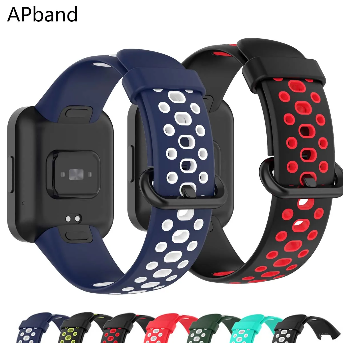 

Ремешок силиконовый для Xiaomi Redmi Watch 2 Lite, сменный спортивный браслет для наручных часов XiaoMi Mi Watch 2
