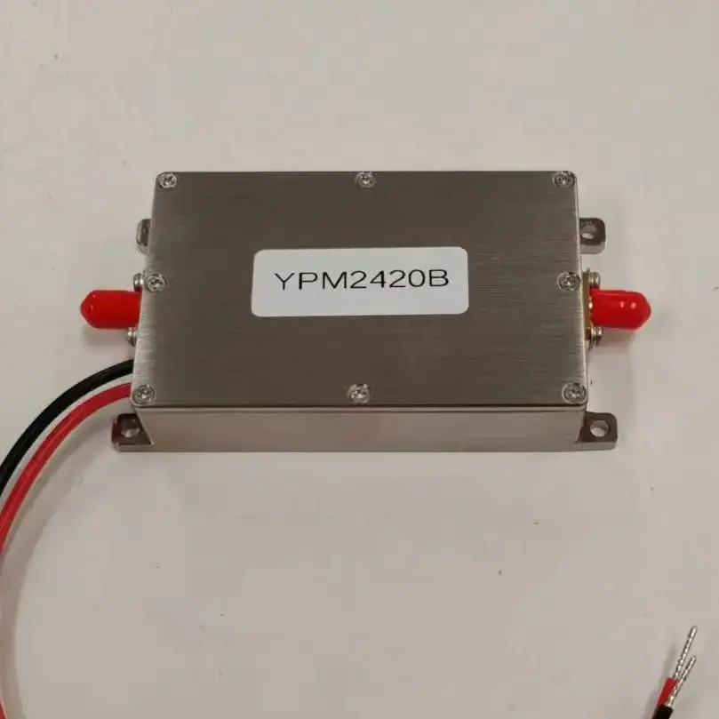 MMIC Amplifier Sweep Signal Source 2.4GHz 20W High Power Amplifiers Wireless Signal Extender 2400M-2500MHz