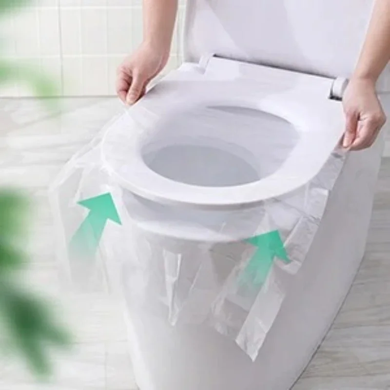 Travel Bathroom Accessories Camping Portable Toilet Seats Cover Hotel Disposable Safety Toilet Paper Pad Products Bathrooms Home