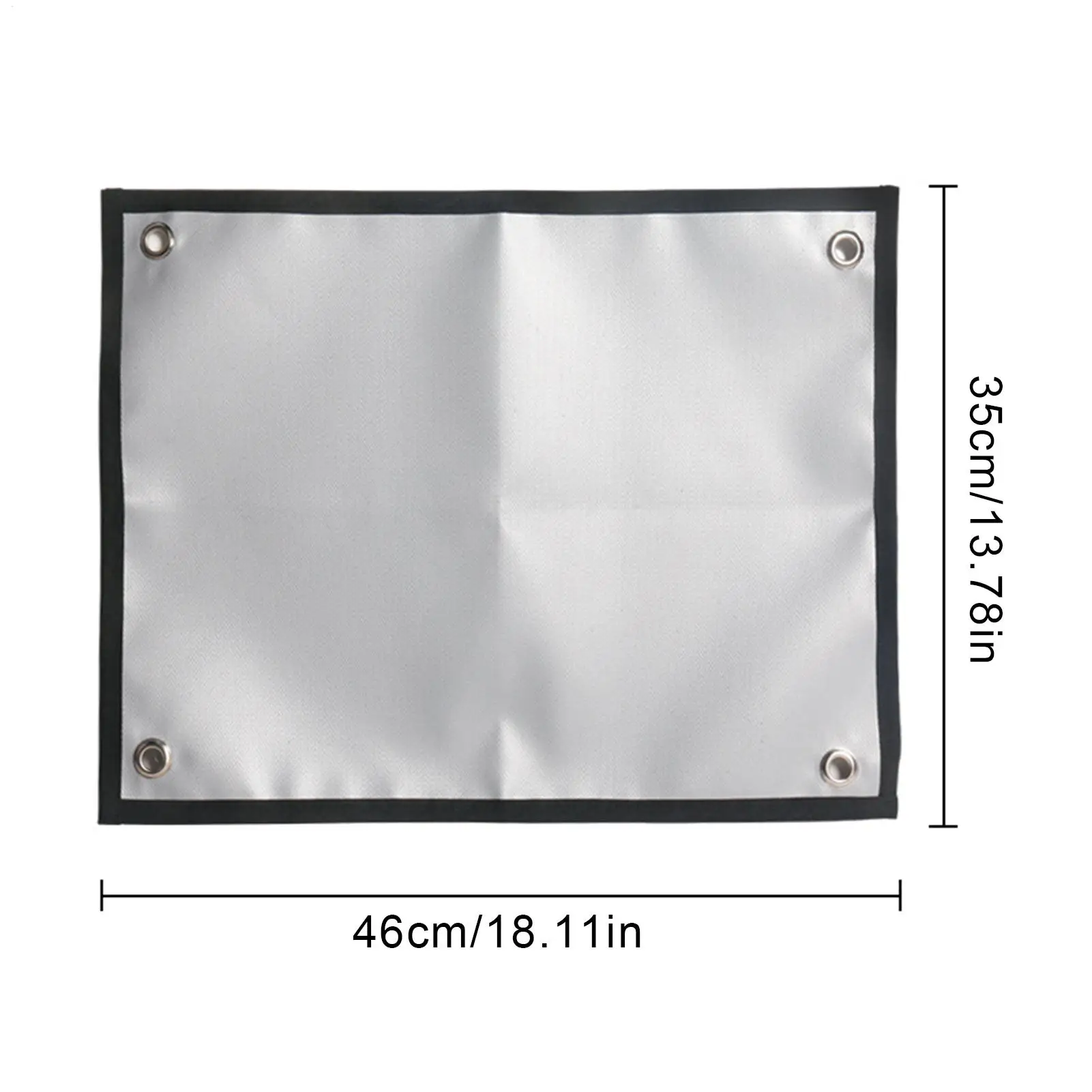 Camping Fireproof Cloth BBQ Grill Mat Flame Retardant Mat for Camping Stoves of Hot Tent Outdoor Fire Pit Protective Mat