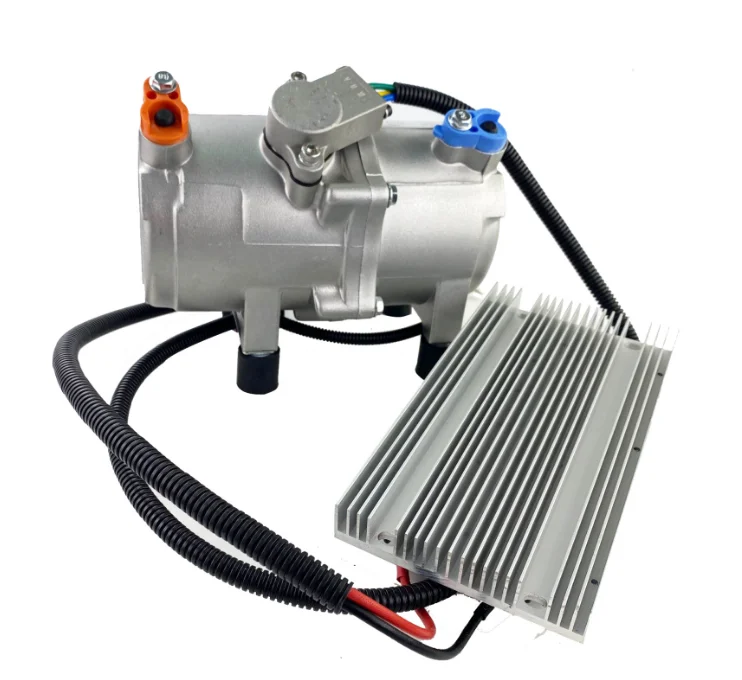 Compressore Elettrico Per Condizionatore D'Aria Automatico Da 12 Volt 1Nz R134A Capacità Di Raffreddamento Per Auto Elettrica 1450W Compressore Automa