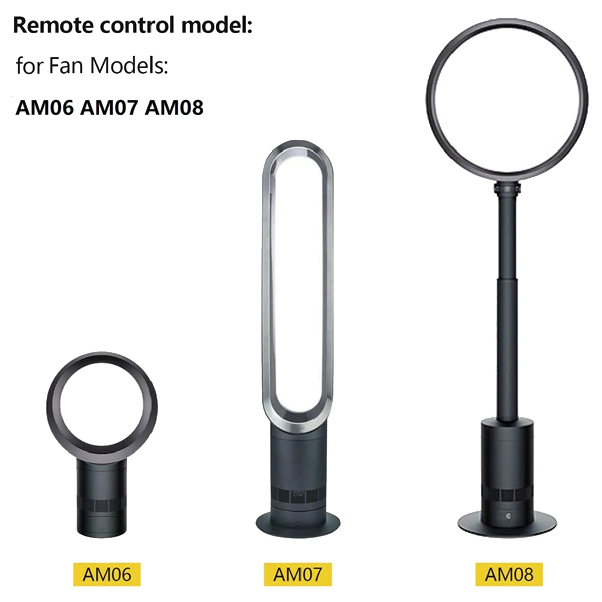 Télécommande de remplacement pour Dyson AM06 AM07 AM08, ventilateur de chauffage et de refroidissement, humidificateur, supporter ficateur d'air