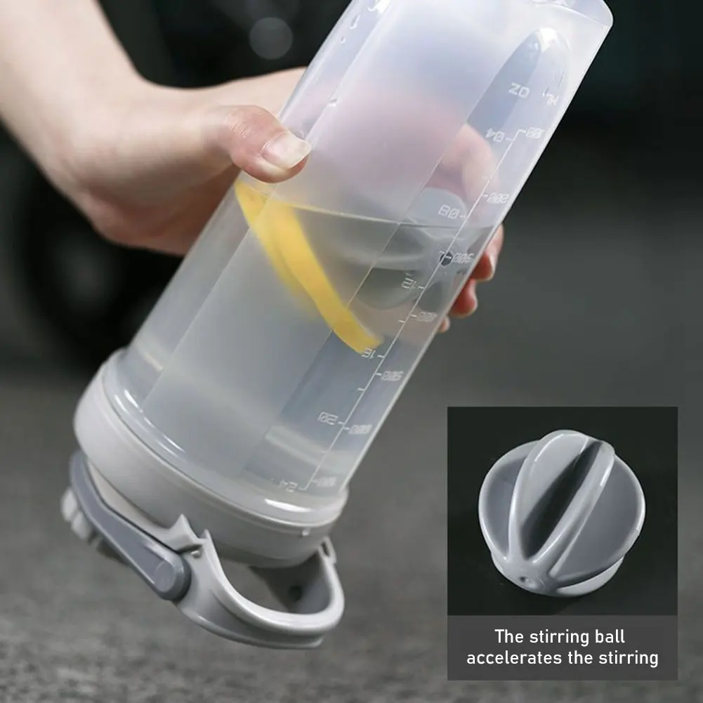 Portable Leak-Proof BPA-Free Sports Water Bottle, 500ml/700ml Capacity