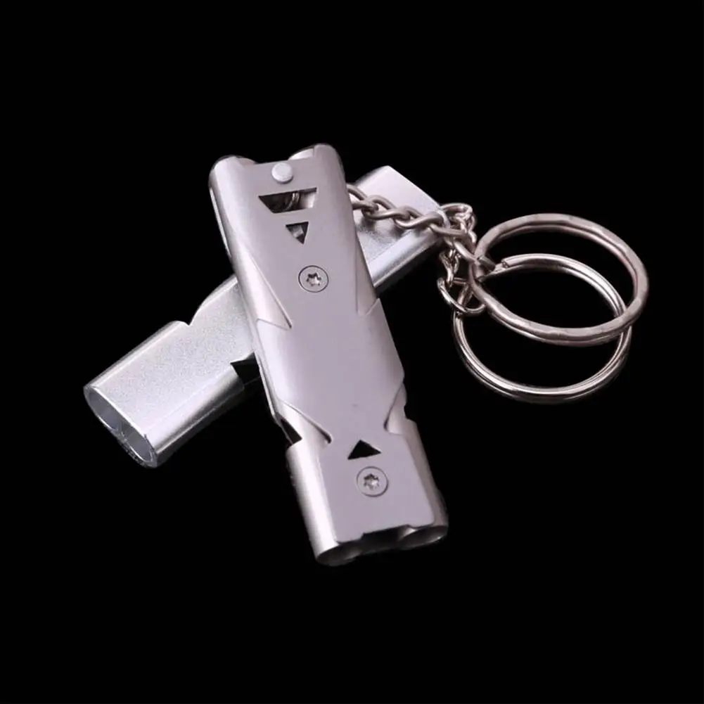 

Stainless Steel Whistle Football Training Sport Match Whistle High-frequency Outdoor Running Camping Hiking Rescue Safety Tools