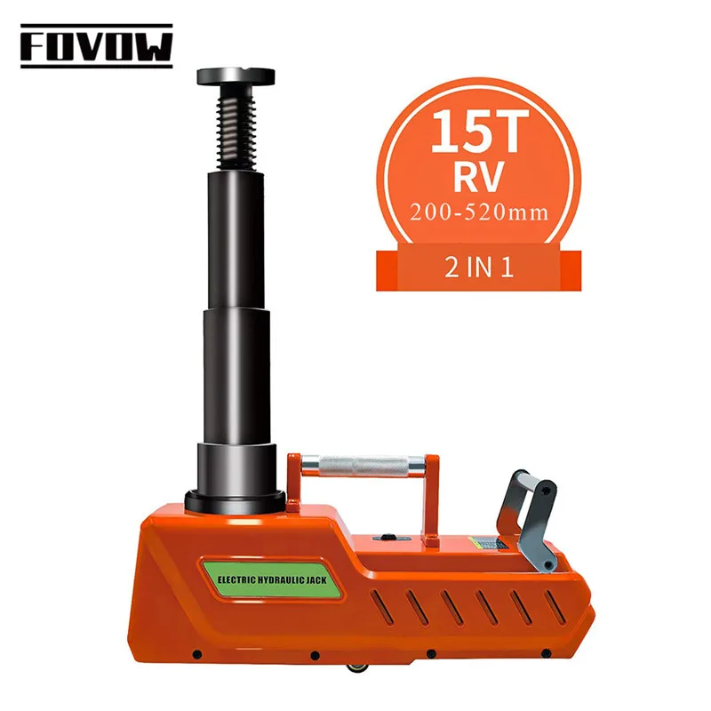 Car Electric Hydraulic Jack 15T Trailer jack Automotive Lifting SUV Van
