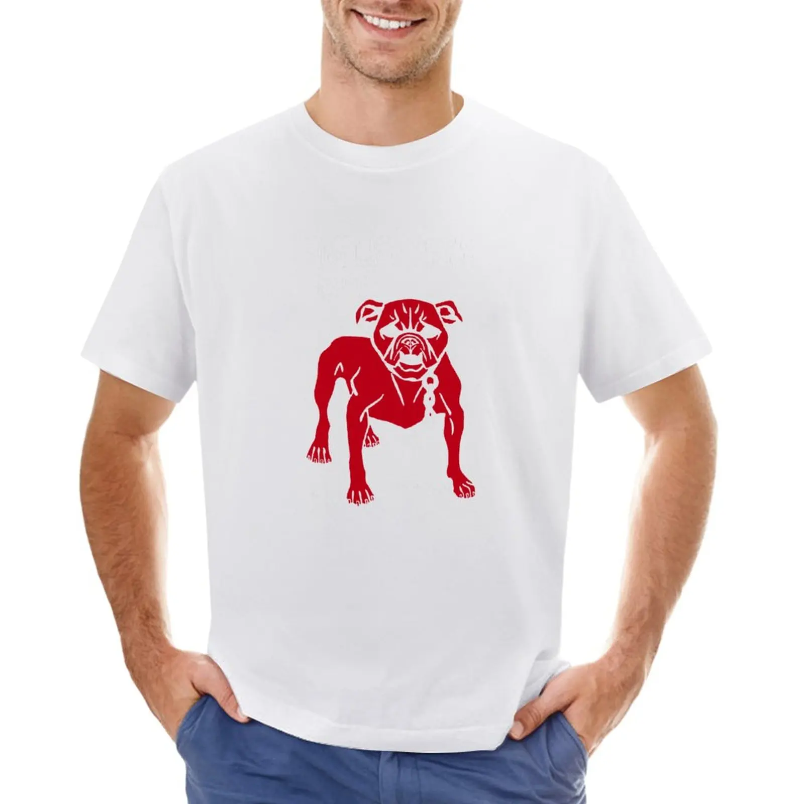 

Simplicissimus dog T-Shirt boys whites quick-drying fruit of the loom mens t shirts