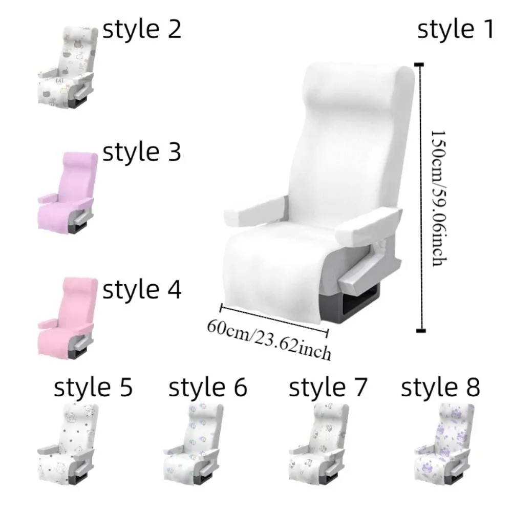 5Bags Hygienic Disposable Seat Covers Portable Dirt-proof Non-woven Fabric Cover Breathable Lightweight Dust-proof Cover Taxi