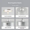 Simple Rechargeable Table Lamp Bar Desk Lamp Dimming Atmosphere Wireless Night Light for Bedroom USB Charging Touch Decor Lamp 5