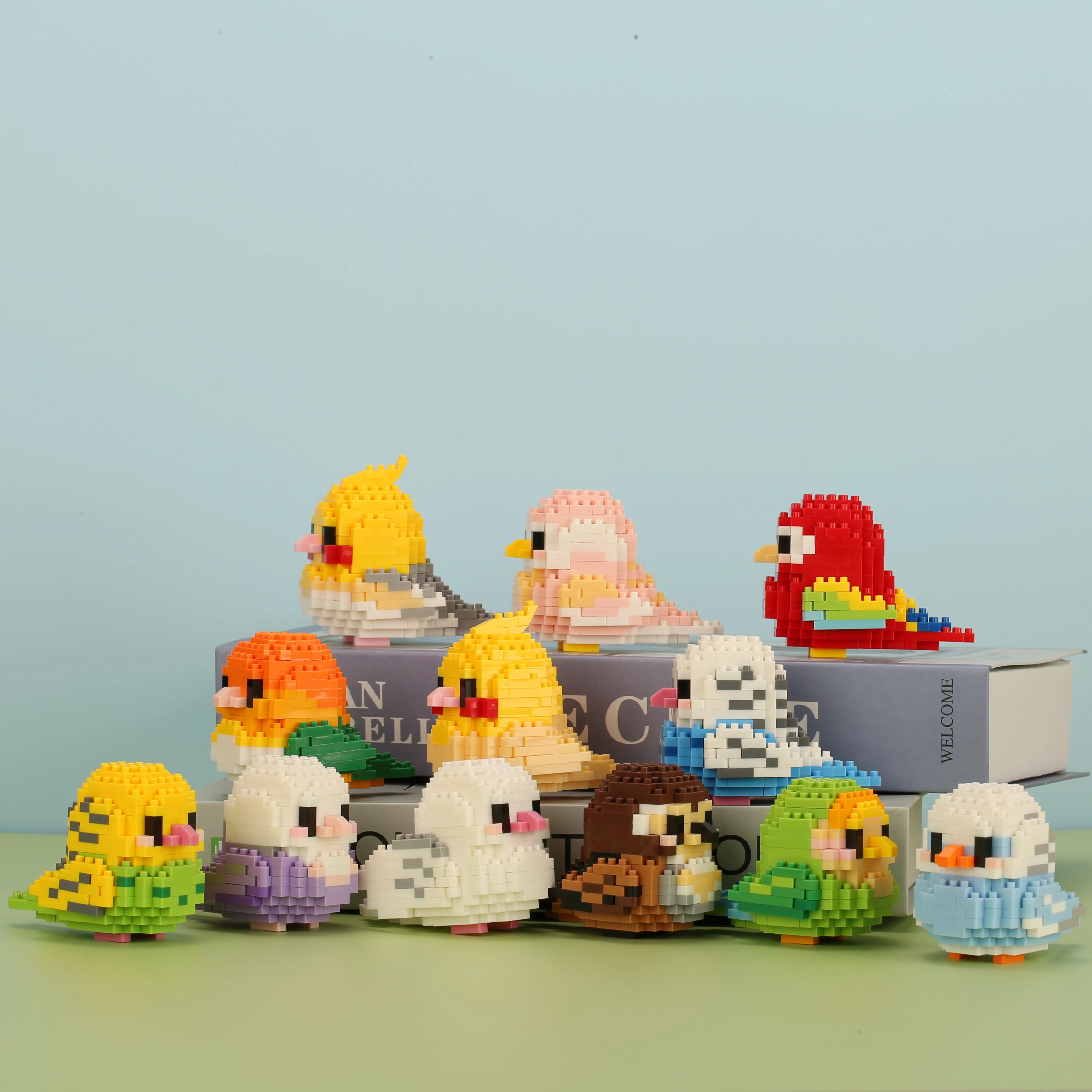 Building Block Toys Moe Bird Series For Boys And Girls
