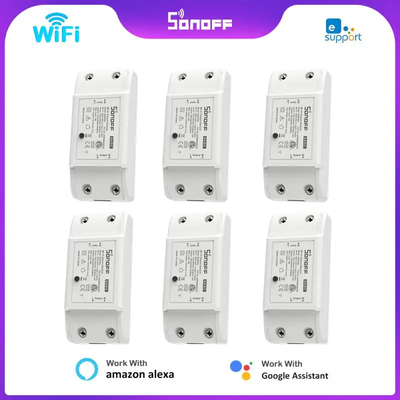 Sonoff Basic R2 Wifi Smart Wall Switch Wireless Remote Control Smart