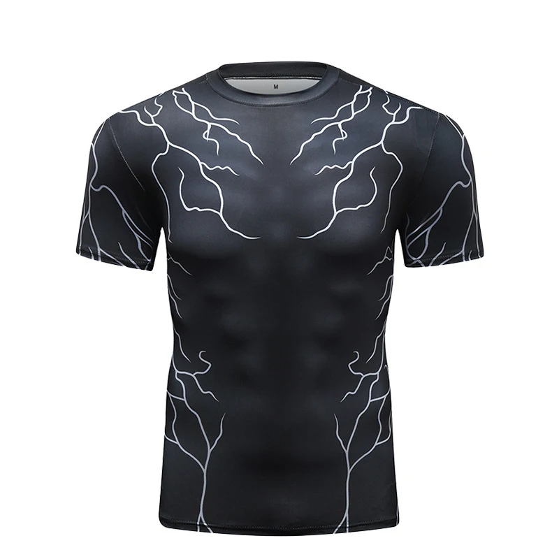 MMA BJJ Rashguard T Shirts Rash Guard Fitness Tracksuit Boxing Jerseys Muay Thai Compression Men MMA Kickboxing Sport Suit 02