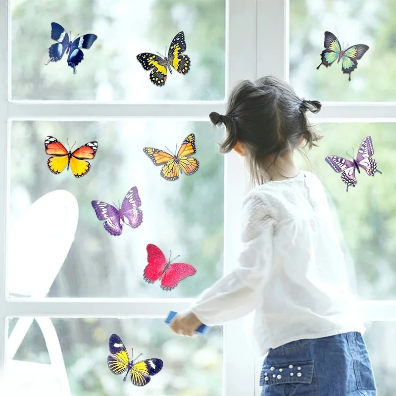 20PCS Butterfly Window Stickers Wall Stickers