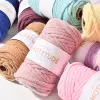 6MM Wool Braided Cord Chunky cord Thick Macrame Cord for Bag making and DIY Handmade Accessory 6