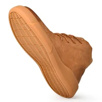 Mens Genuine Leather Winter Ankle Military Treking Tactical Boots Outdoor Men Shoes - Image 3