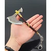 God of War Weapons The Leviathan Axe Kratos Weapon Keychain 18cm Game Peripheral Katana Metal Sword Keychain Gifts Toys Boys 5