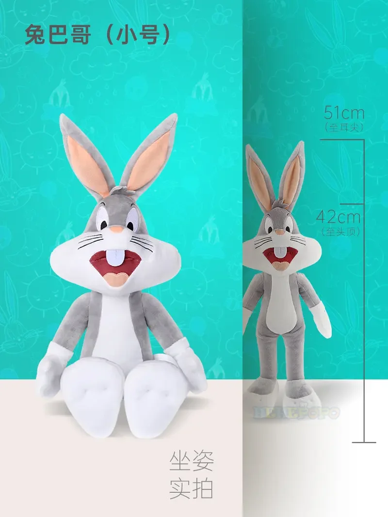 Looney Tunes Bugs Bunny Knuffel Actiefiguren Tweety Bird Lola Bunny Anime  Cartoon Movie Knuffels Gevulde Pop Speelgoed Gift - AliExpress, image size:800x1067