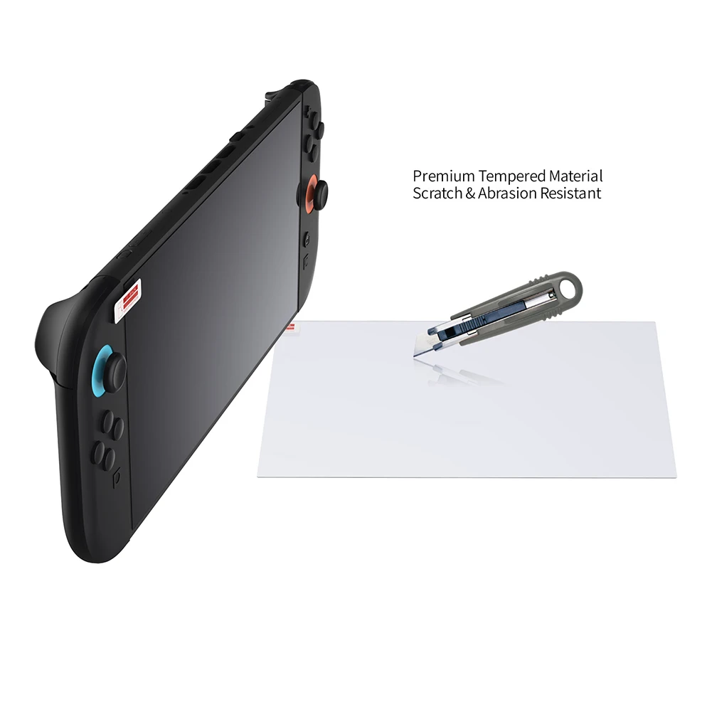2PCS for Nintendo Screen Protector Film Anti-Scratch Tempered Glass Protective Film Compatible with Switch 2 Game Accessories