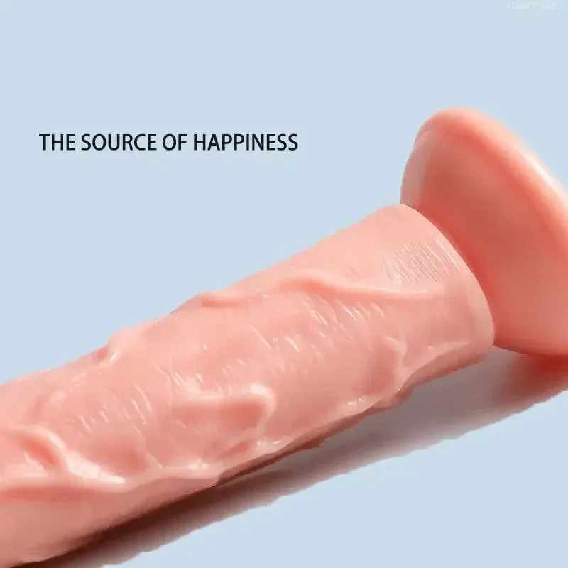 Realistic Dildo Suction Cup Base Lifelike Cock Vaginal and Anal Play Soft and Flexible Penis Toy Women Couples sex toys