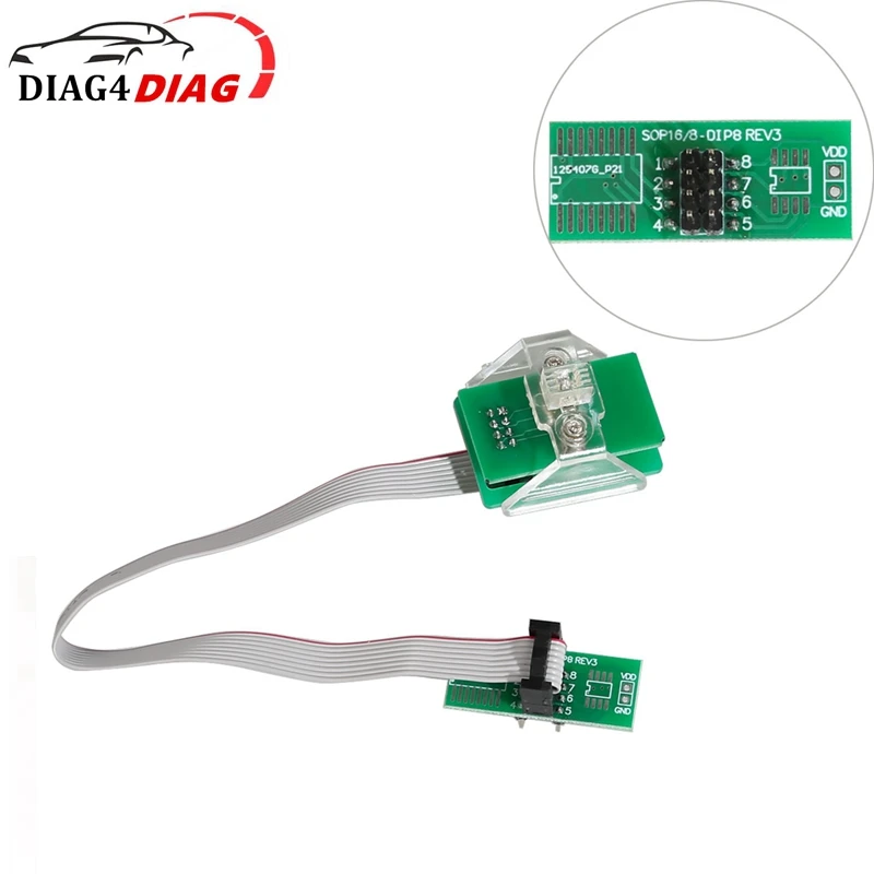 

OEM 8Pin адаптер для BMW FEM-BDC Chip чтение и запись Противоугонный адаптер для передачи данных 8Pin адаптер работает с VDI Prog/CG Pro 9S12/Orange