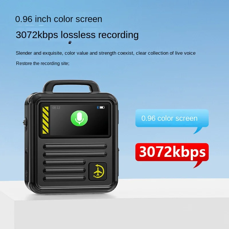 P20 Bluetooth Recorder One Click Recording Voice Controlled Recording High-definition Noise Reduction,Voice to Text Translation