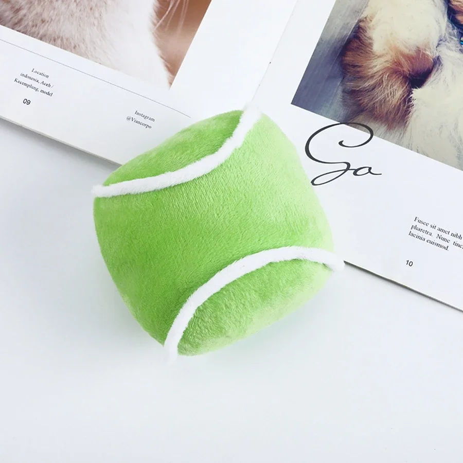 1PC Plush Toy Pet Ball Dog Toy Tear resistant Dog Teeth Grinding