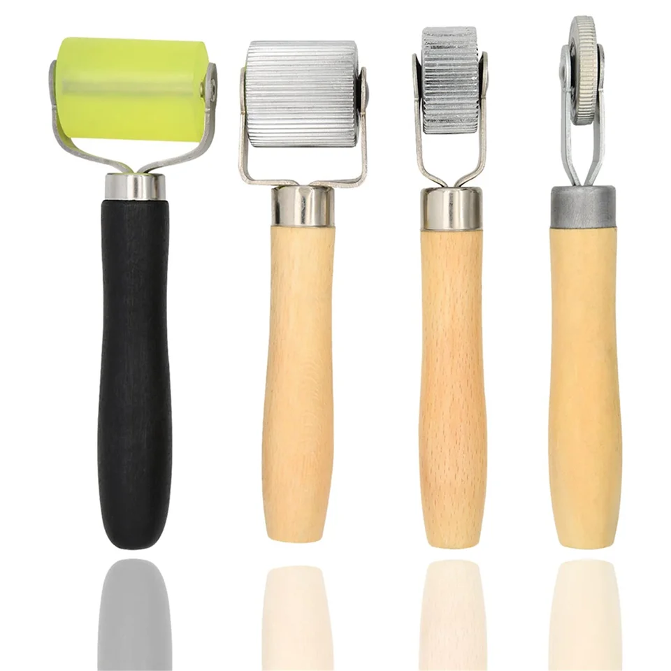 New Sound Roller, Sound Deadener Roller Tool Car Sound Deadening Roller Sound Deadener Roller Set, Seam Roller 4 Pcs