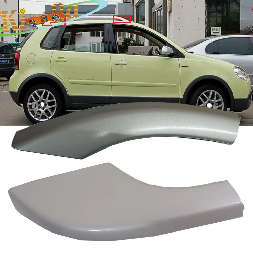 Kimba Roof Portapacchi Guard Cover Argento Per Vw Cross Polo 2007 2008 2009 2010 2011 Portapacchi Cver Trim Strip