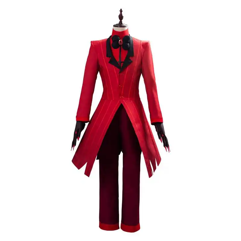 

ALASTOR Cosplay Costume Red Uniform Outfit Full Set