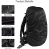 Reflective Waterproof Backpack Rain Cover Outdoor Sport Night Cycling Safety Light Rain Cover Case Bag Outdoor Camping Hiking 4