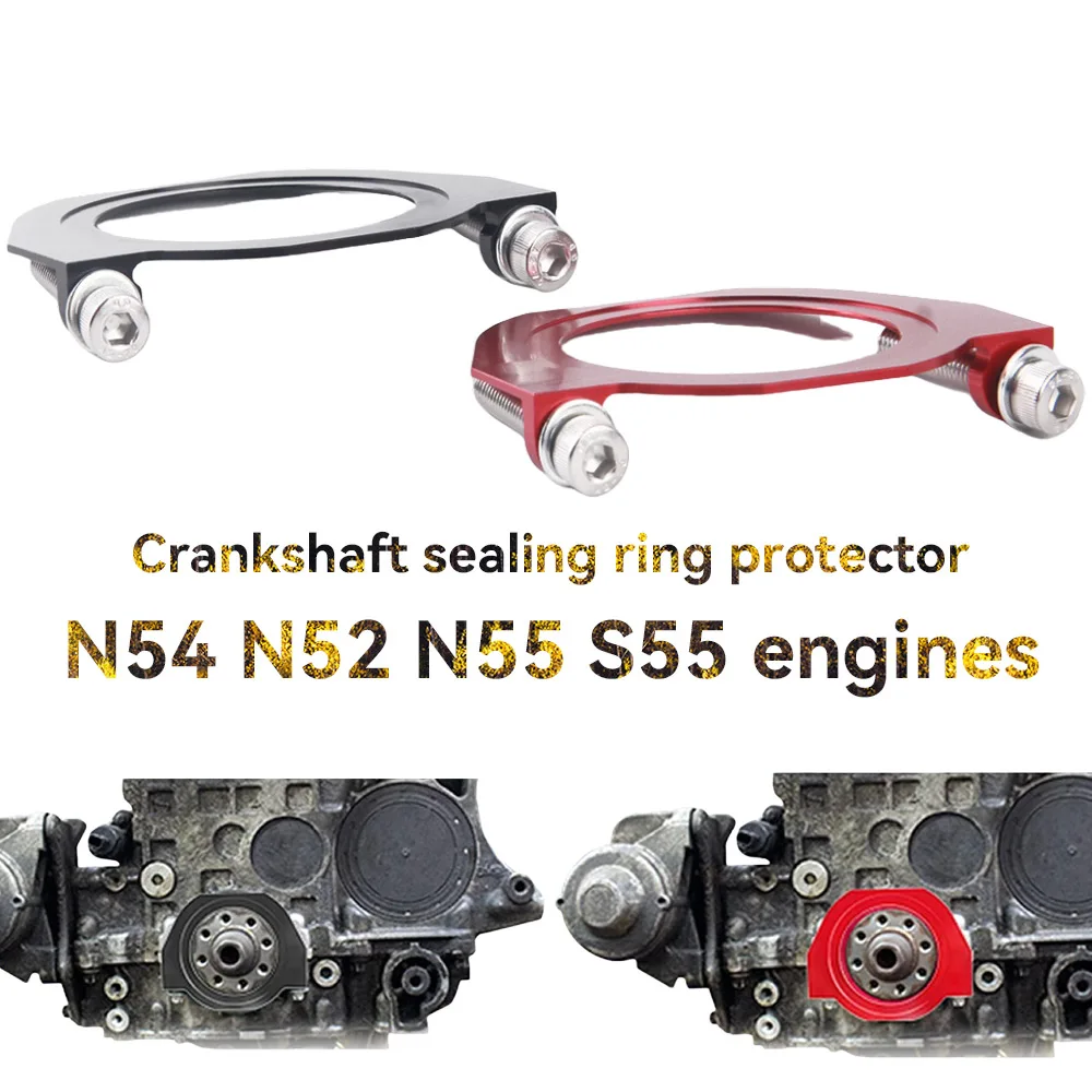 Crank Seal Serpentine Belt Guard Protection Guards Plate Replacement For BMW N52 N54 N55 S55 135i 335i 435i 535i X1 X3 X5