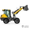 In Stock LESU Aoue-MCL8 1/14 RC Hydraulic Metal Wheeled Loader 4*4 Kit Construction Truck Model Light Sound ESC Toy Gift Vehicle 1