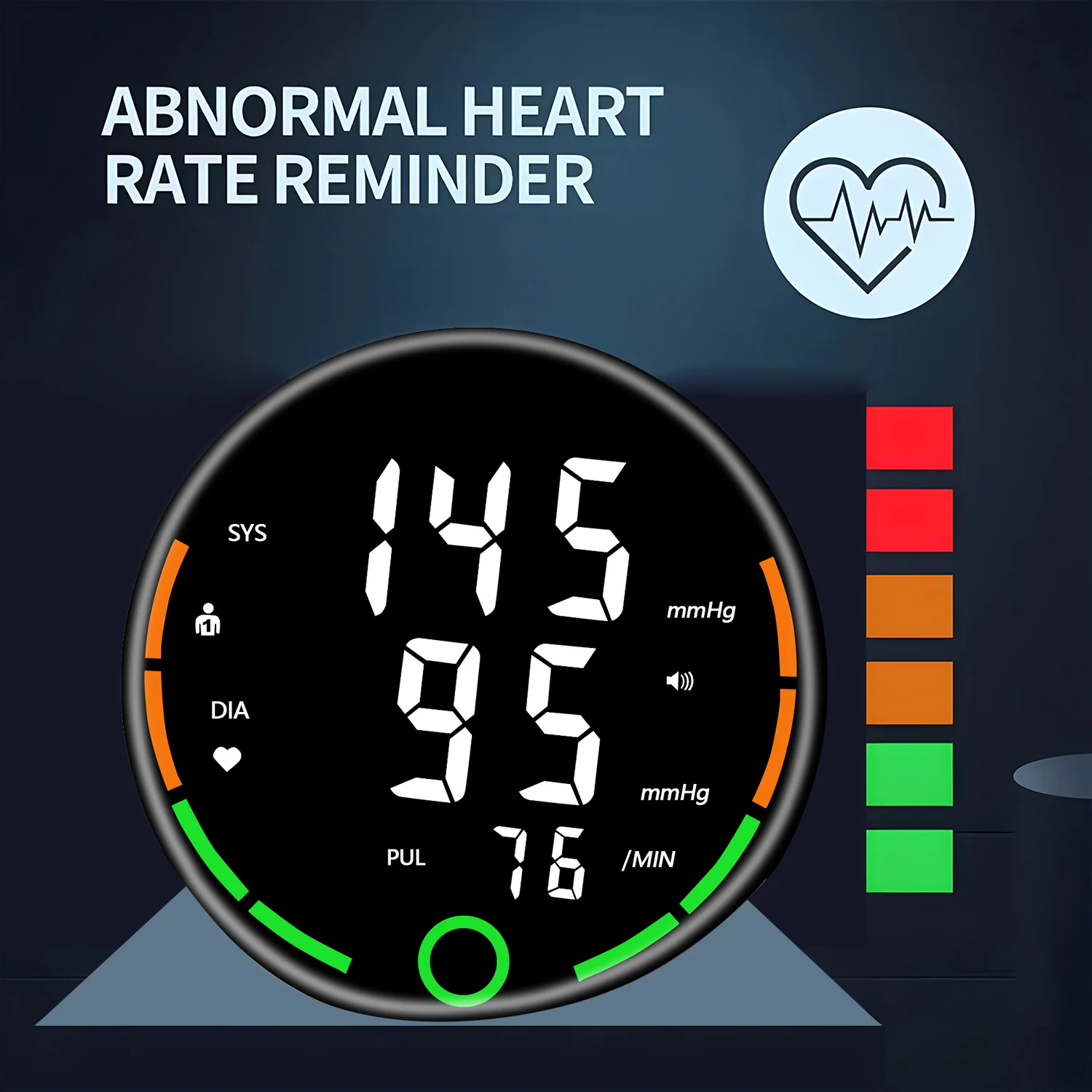 Rechargeable Wrist Blood Pressure Monitor Automatic Tonometer Meter LCD Screen Portable Health Care Sphygmomanometer blood pressure monitor blood pressure meter