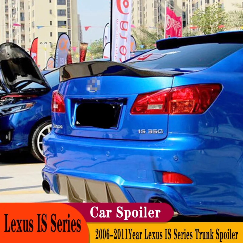 For 2007 2013 Year Lexus IS IS250 IS300 IS350 R Style Spoiler Sedan